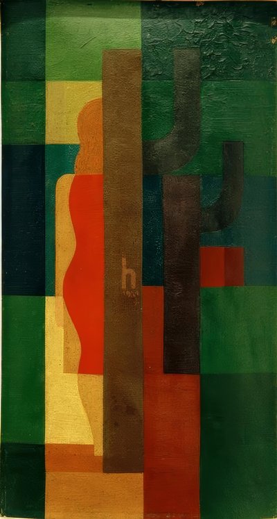 Woman in the Forest by Heinrich Hoerle